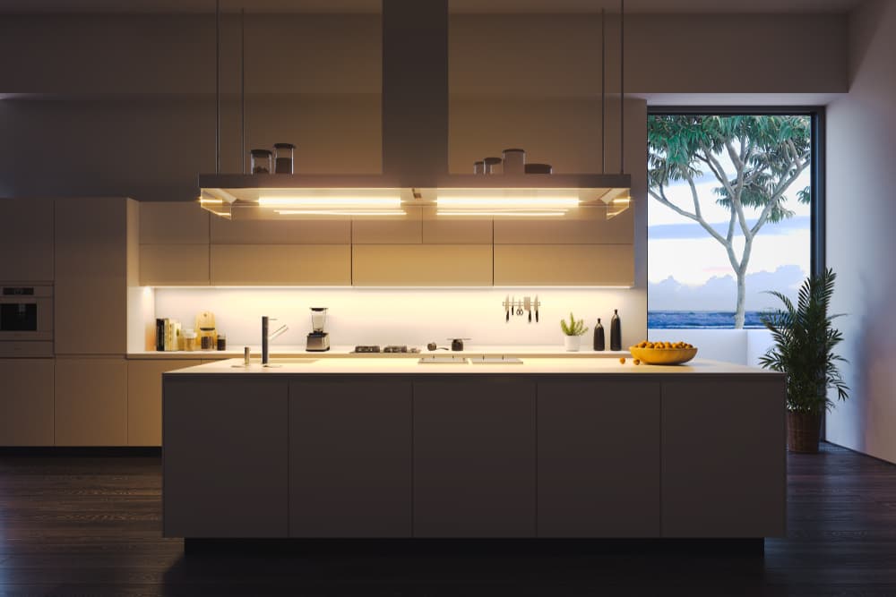 What type of lighting is best for the kitchen