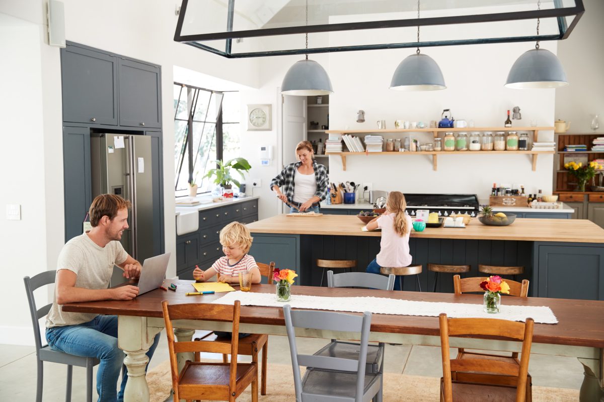How to Blend a Kitchen Into an Open Living Space