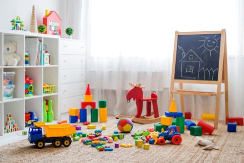 What should be in a playroom