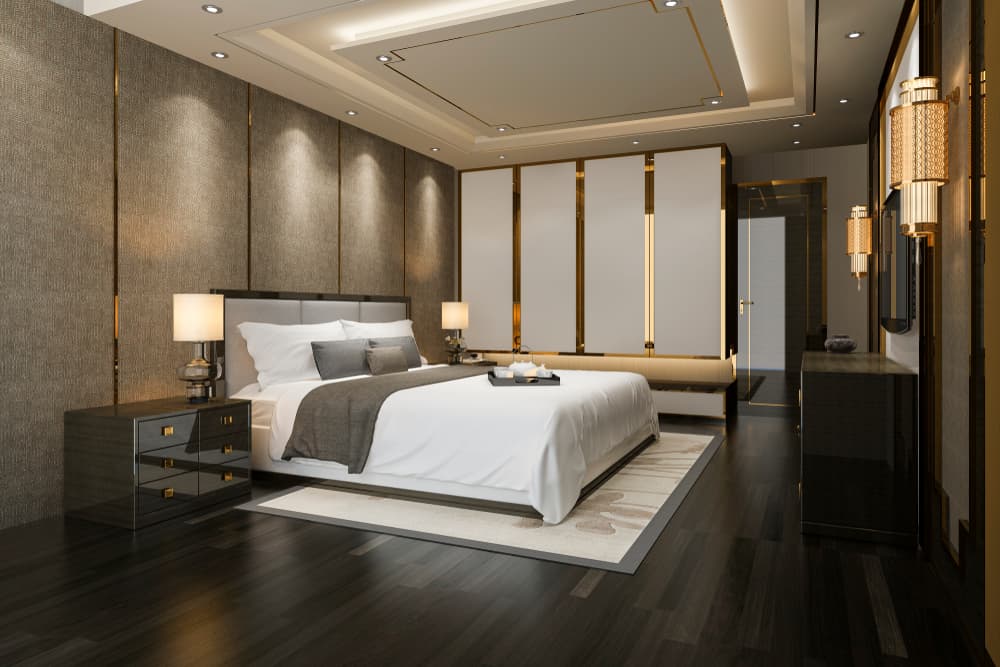 How can I make my master bedroom more luxurious