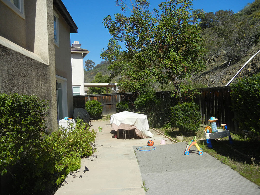 San Diego Outdoor Remodel Before 05