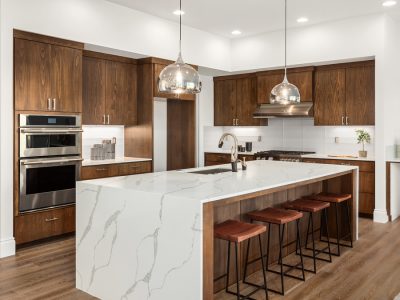 How do I make my kitchen island stand out