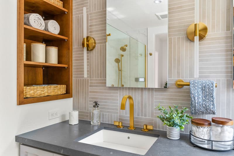 How to spruce up your bathroom counters